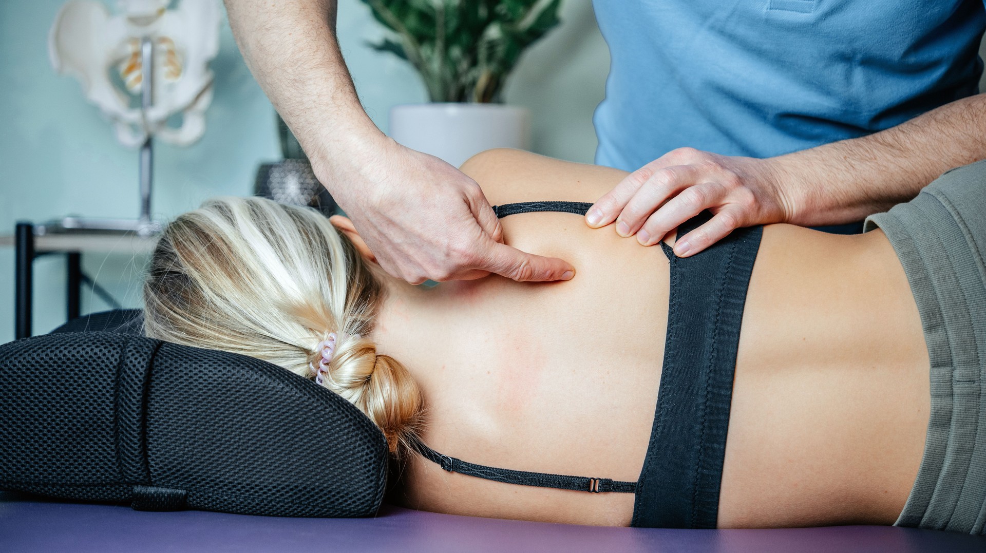 Myofascial Release around scapula